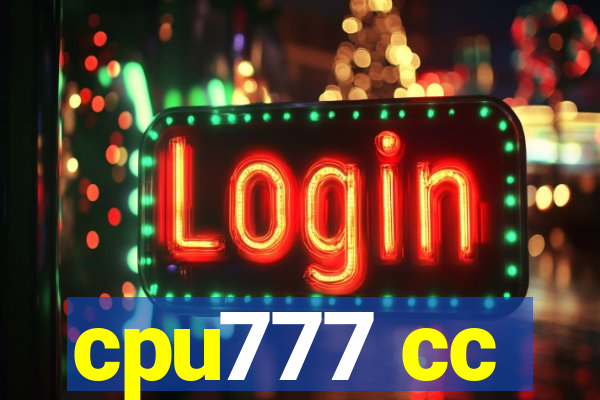 cpu777 cc